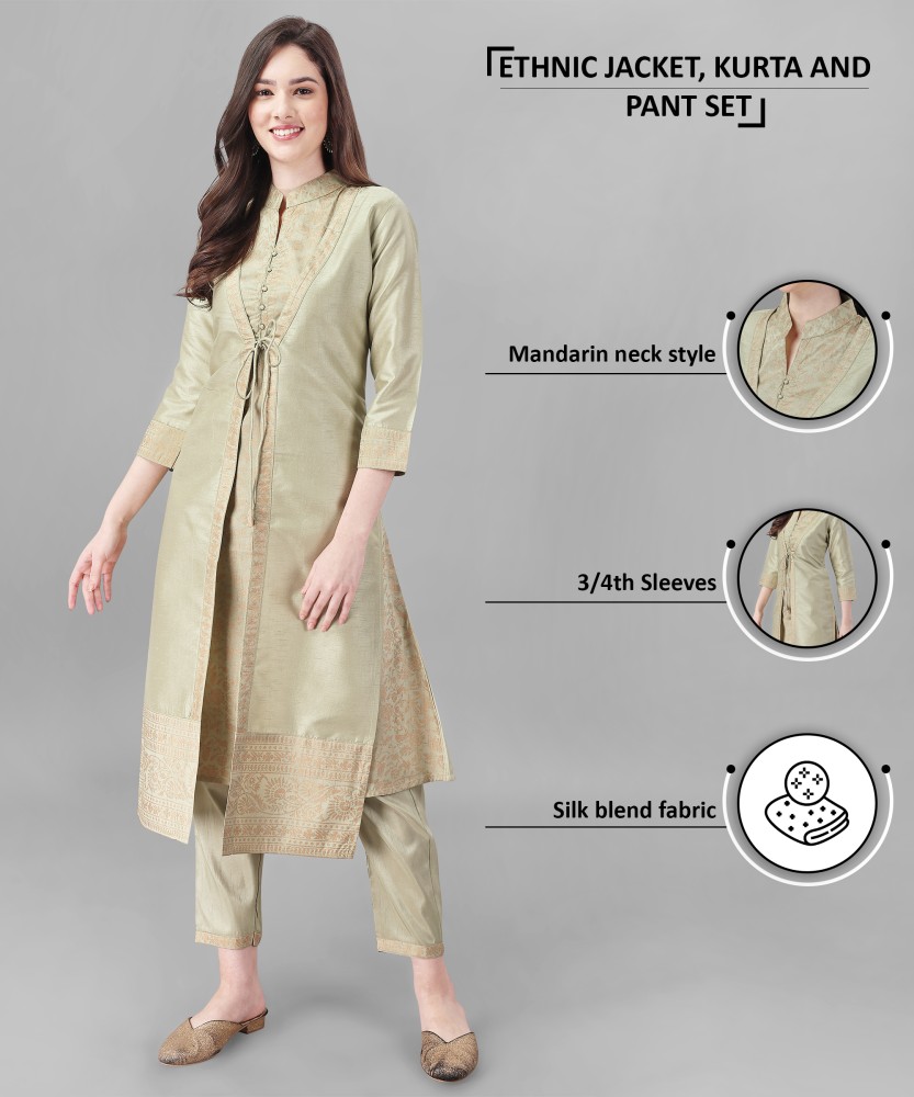 Flipkart kurtis with jacket best sale