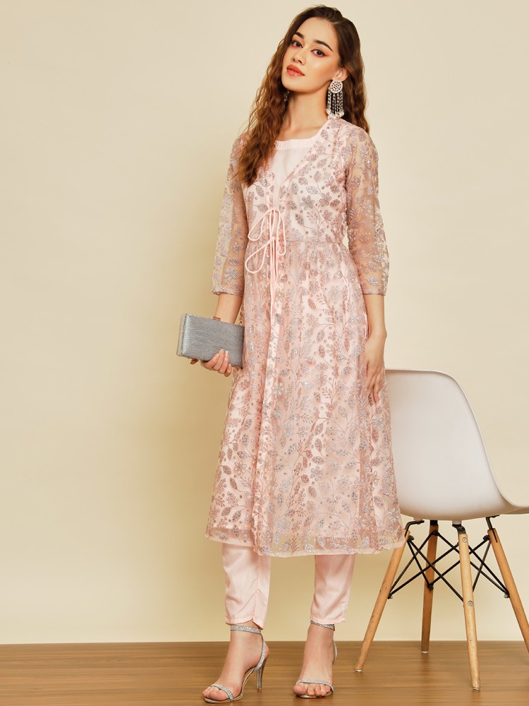 Jacket style hot sale kurti flipkart