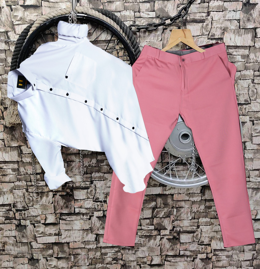 pink lycra pant matching shirt