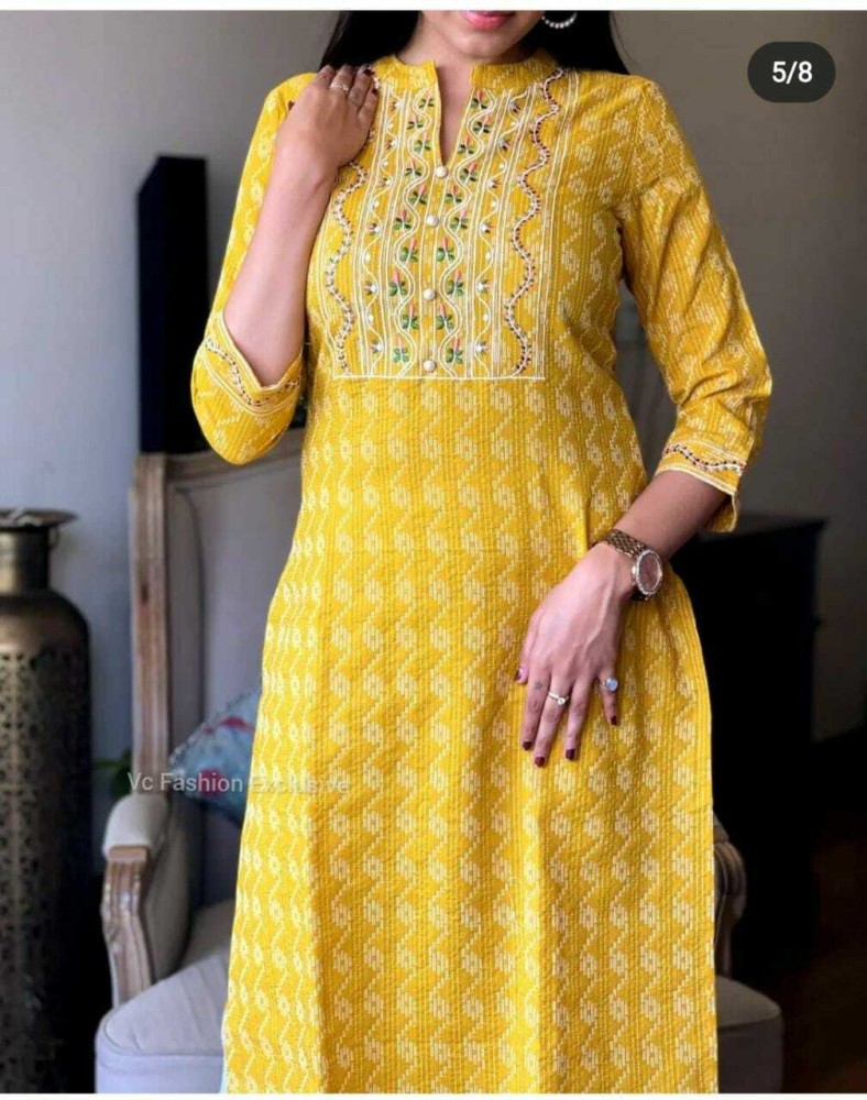 Flipkart cotton clearance kurti with price