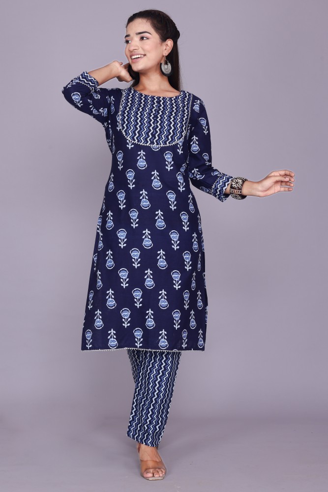 LUCKYFAB Women Kurta Palazzo Set - Buy LUCKYFAB Women Kurta Palazzo Set  Online at Best Prices in India