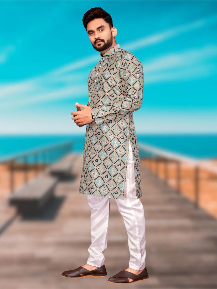 YOSHIBA FASHION Men Kurta Pyjama Set Buy YOSHIBA FASHION Men