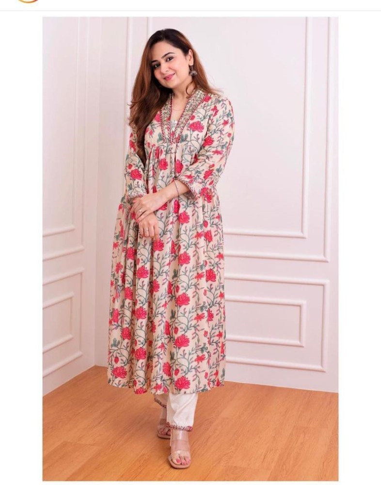 Flipkart printed outlet kurti