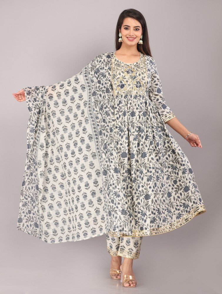 Flipkart women's anarkali kurtis best sale