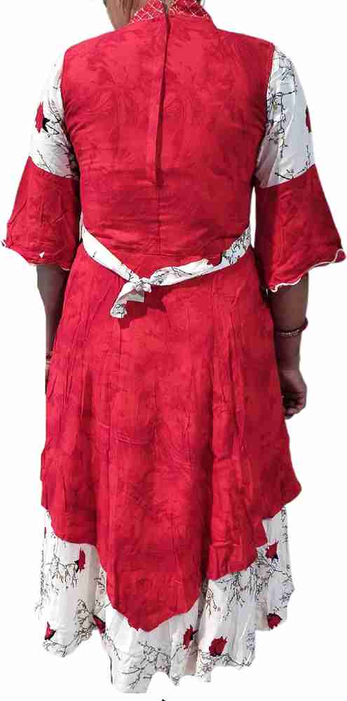 Double layer kurti flipkart hot sale