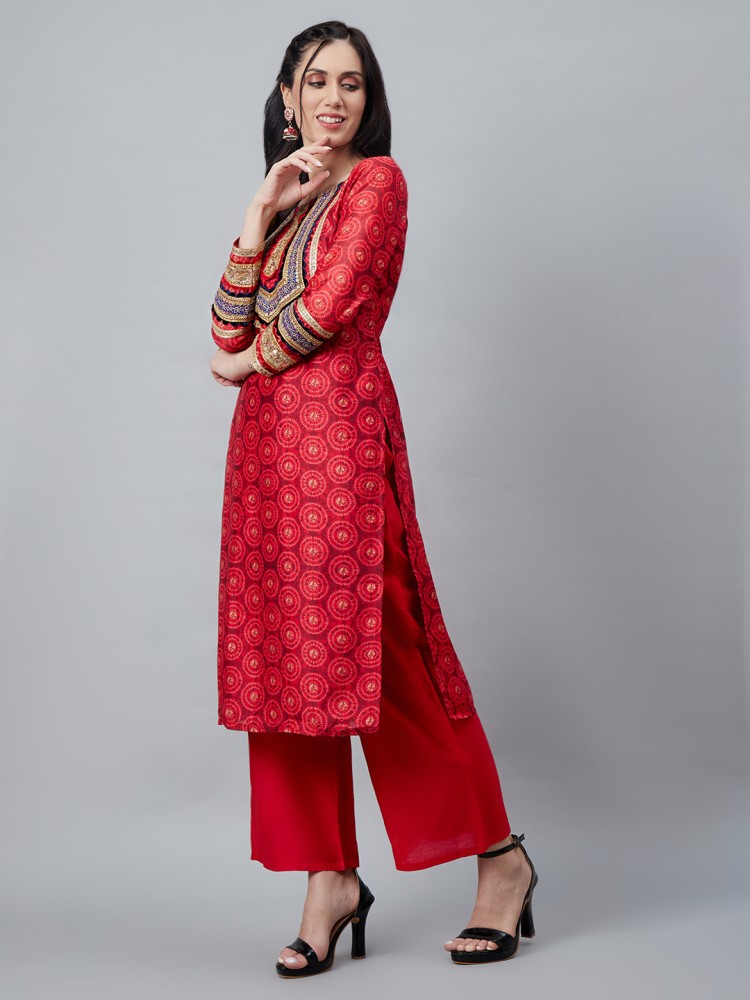 AKS Women Kurta Palazzo Set Buy AKS Women Kurta Palazzo Set Online at Best Prices in India Flipkart