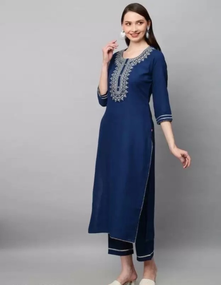 Blue deals kurti flipkart