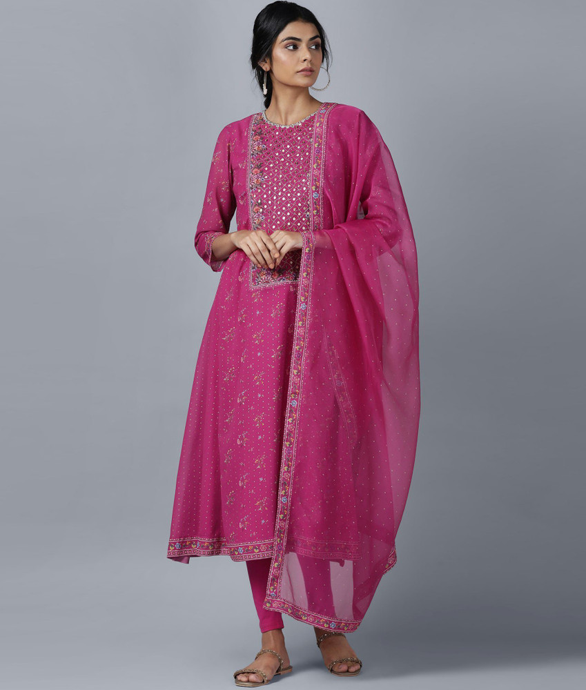 WISHFUL by W Women Kurti Churidar Set Buy WISHFUL by W Women Kurti Churidar Set Online at Best Prices in India Flipkart