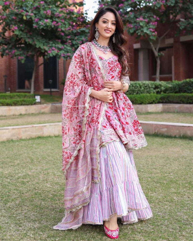 Flipkart hotsell sharara suit