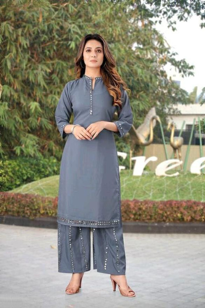 Plazo dress with kurti clearance