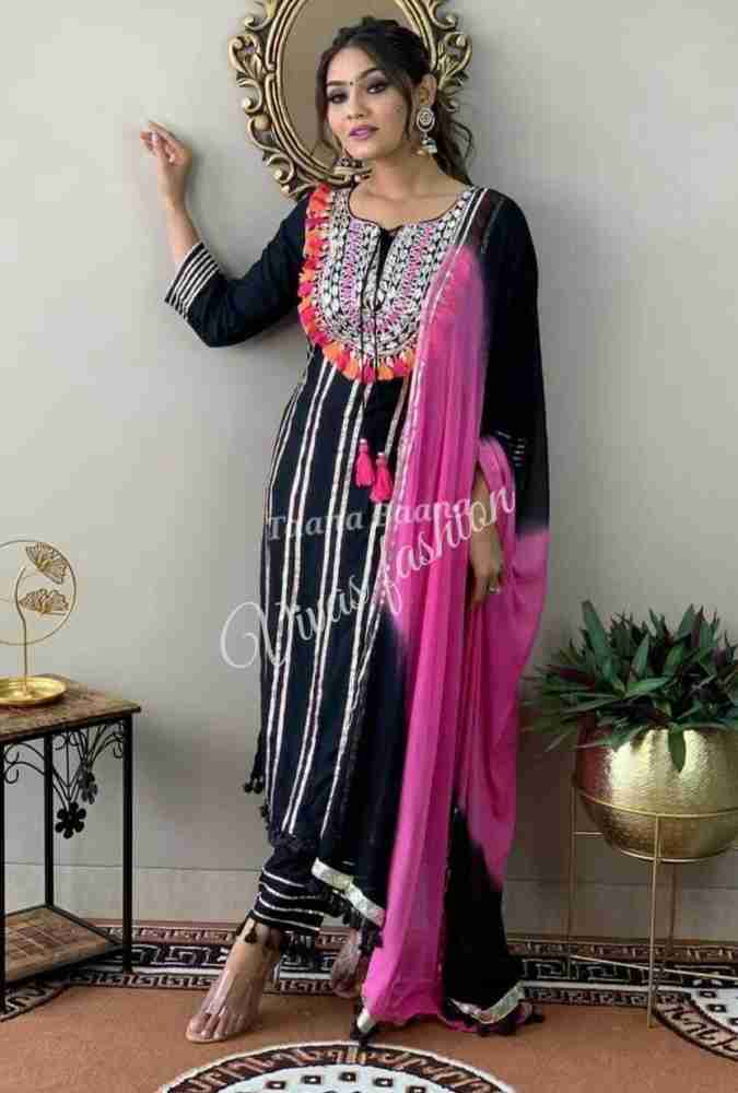 Shayamstore Women Kurta Pant Dupatta Set - Buy Shayamstore Women Kurta Pant  Dupatta Set Online at Best Prices in India