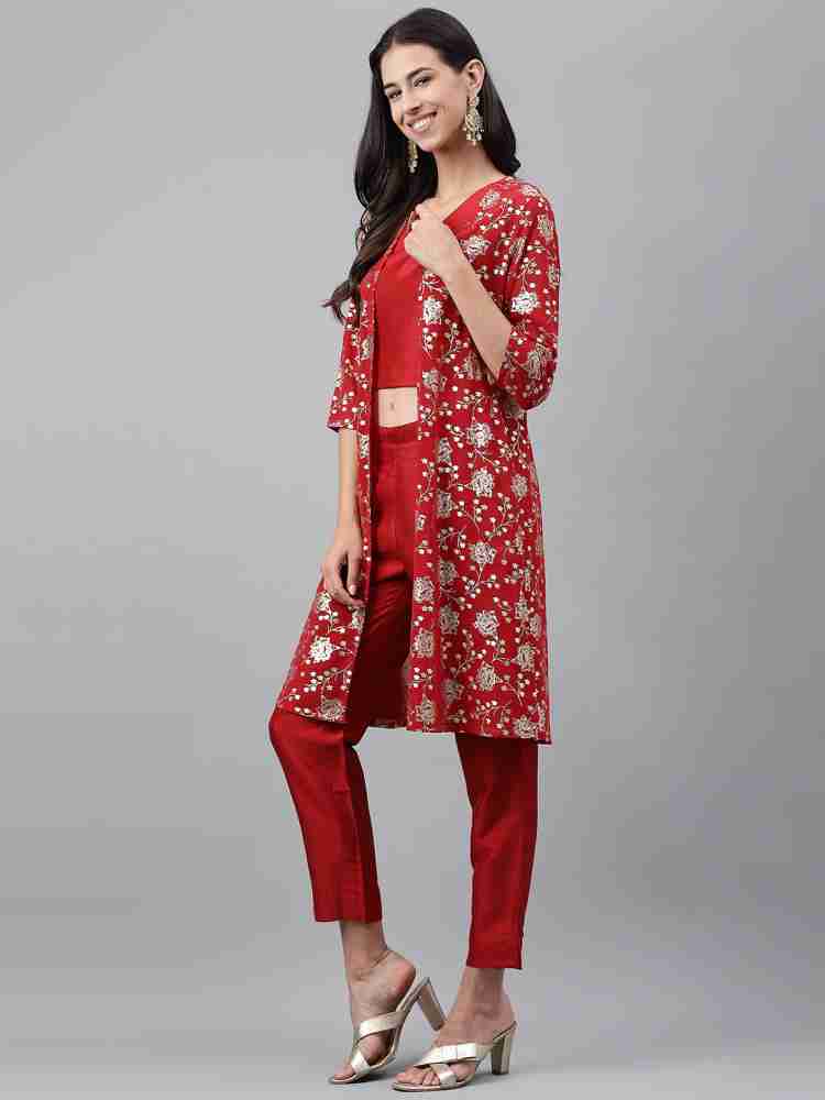 Buy online Ethnic Motifs Top Pants Set from ethnic wear for Women by  Juniper for ₹589 at 78% off
