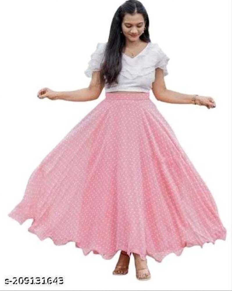 Crop top with skirt on flipkart sale