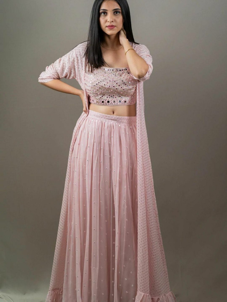 Crop top skirt jacket on sale