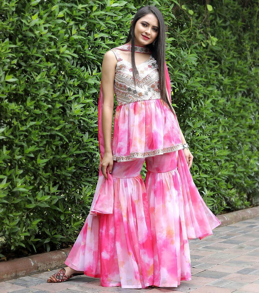 Sharara suits on flipkart outlet