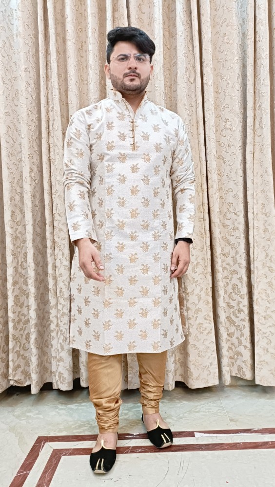 Larwa men's kurta sale and churidar set