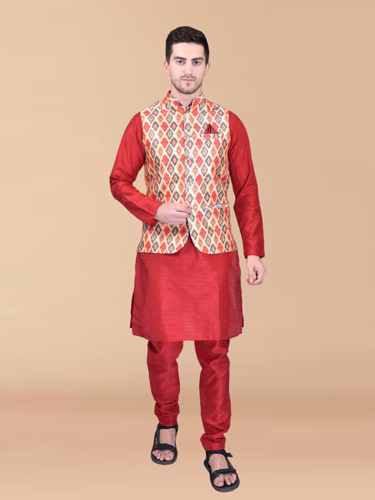 Kurta pajama with outlet jacket flipkart