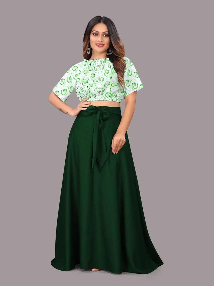 Crop top and skirt xl shop