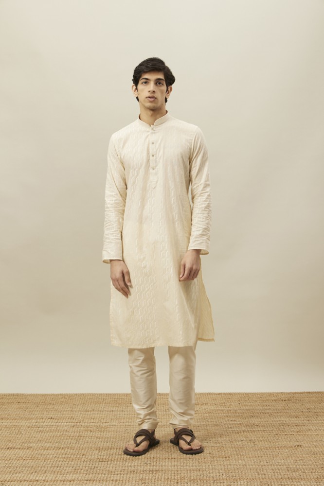 Manyavar kurta 2024 pajama cotton