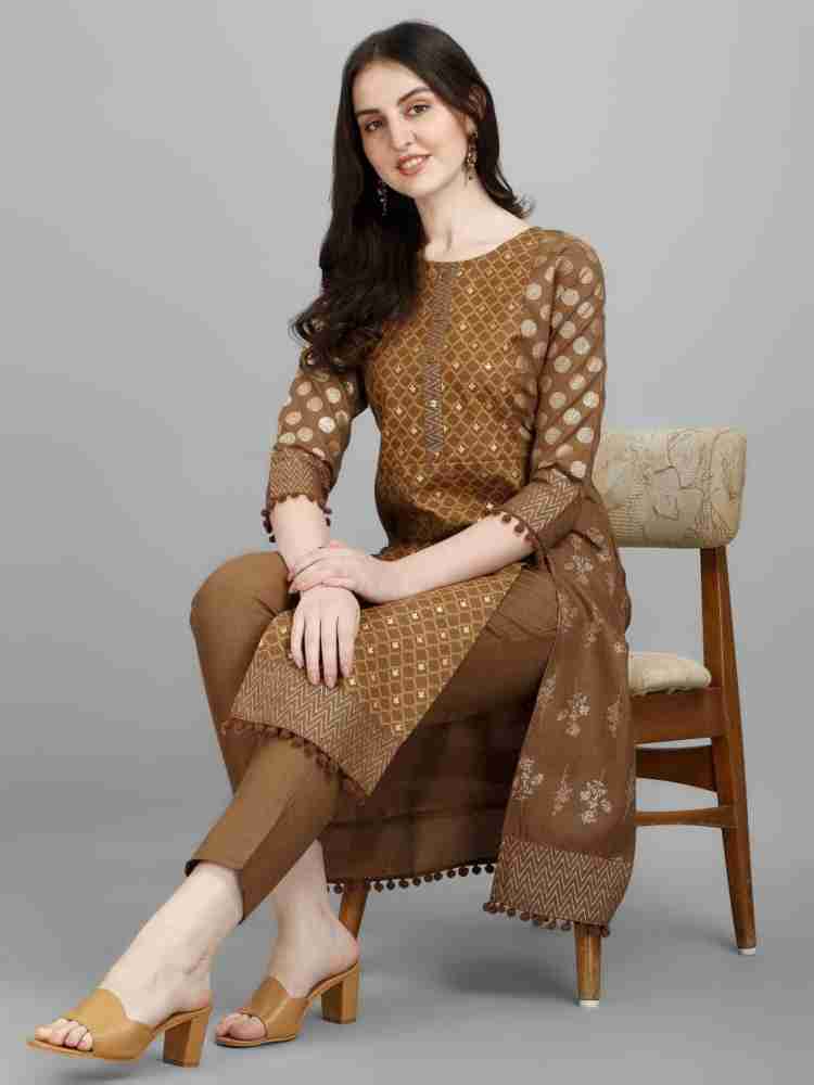 Shree Shital Print Women Kurta Trouser Set - Buy Shree Shital