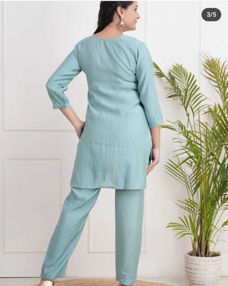 Buy MATWALI Women Top and Pant Set Online at Best Prices in India - JioMart.