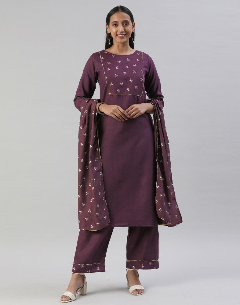 Kurti with 2025 palazzo on flipkart