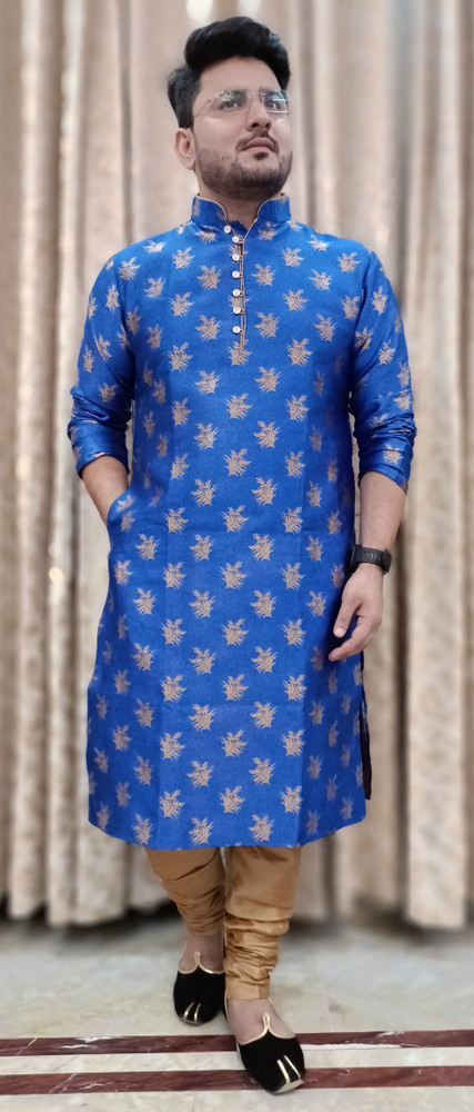 Larwa men's kurta and churidar set outlet