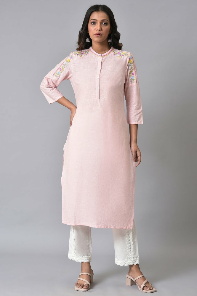 W mandarin clearance neck kurta