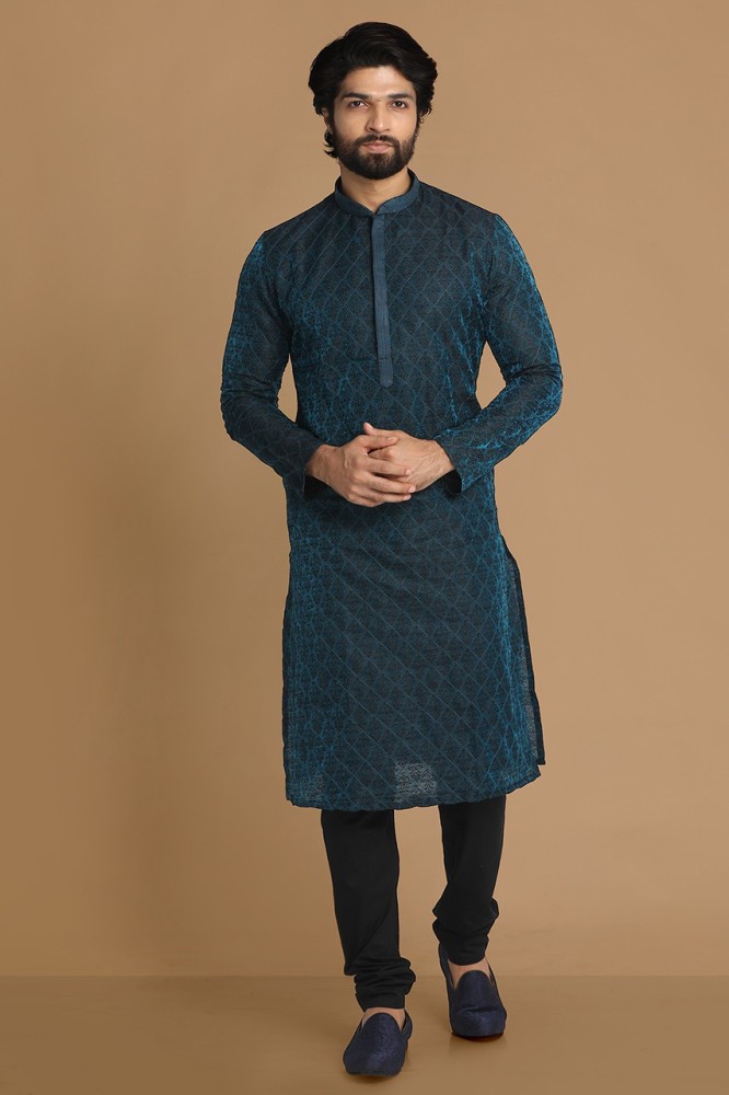 Manyavar men's kurta and hotsell churidar set