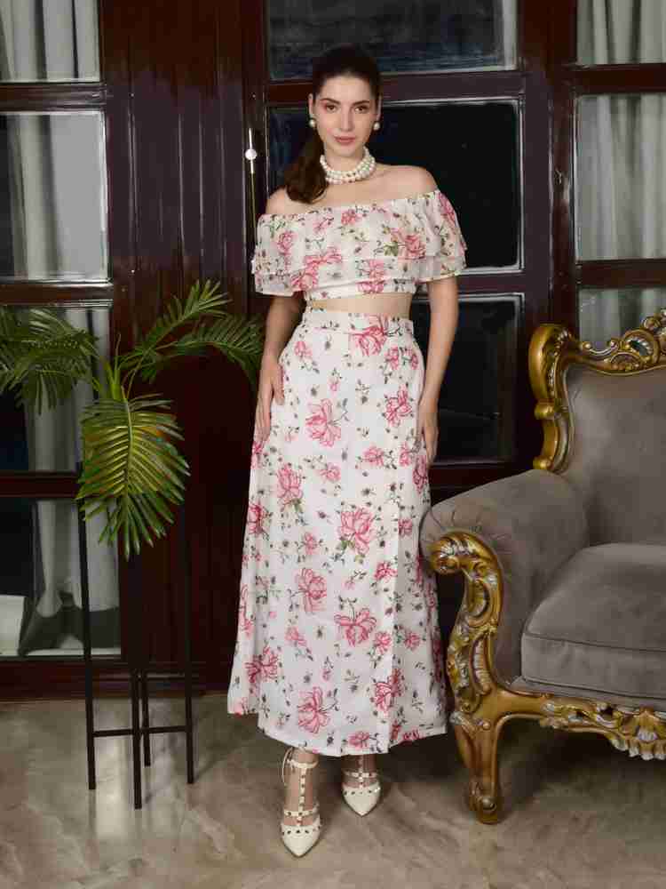 Flawless Women Crop Top Skirt Set Buy Flawless Women Crop Top Skirt Set Online at Best Prices in India Flipkart