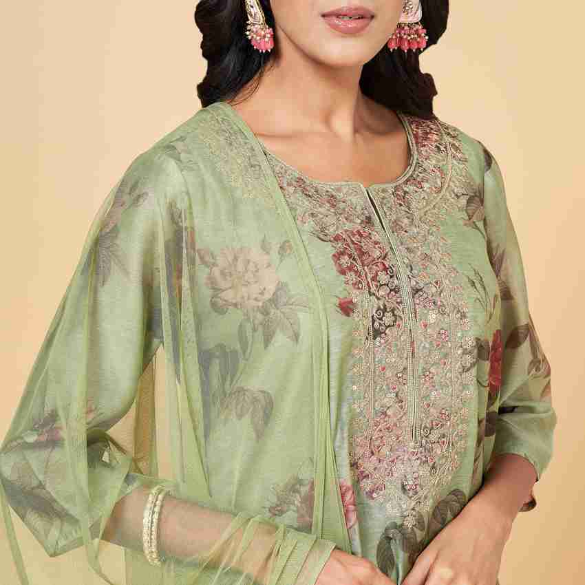 Green Women Kurtas Kurtis W Rangmanch By Pantaloons - Buy Green