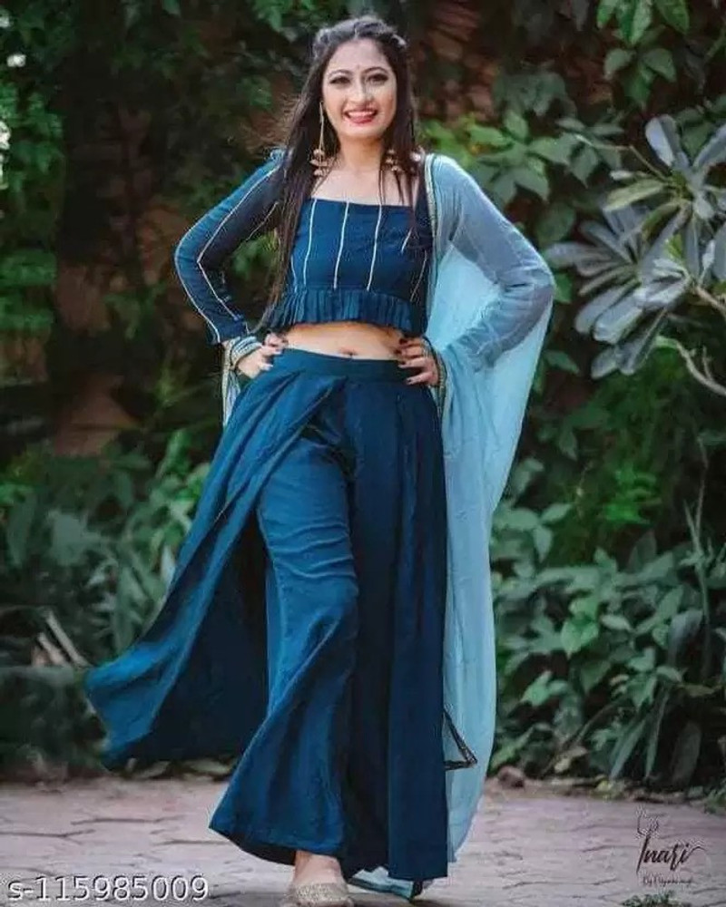 palazzo set with top flipkart