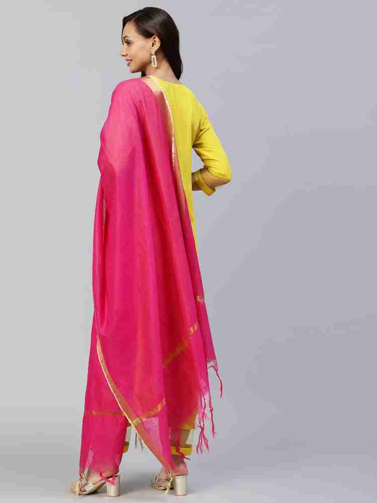Gosriki Women Kurti Pant Dupatta Set - Buy Gosriki Women Kurti Pant Dupatta  Set Online at Best Prices in India