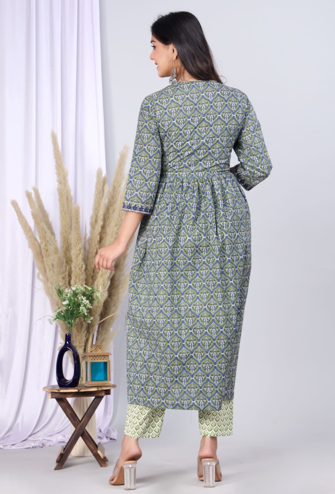 Ladies Kurtis Pant Dupatta Combo, Wash Care: Dry clean at Rs 485/set in  Vadodara