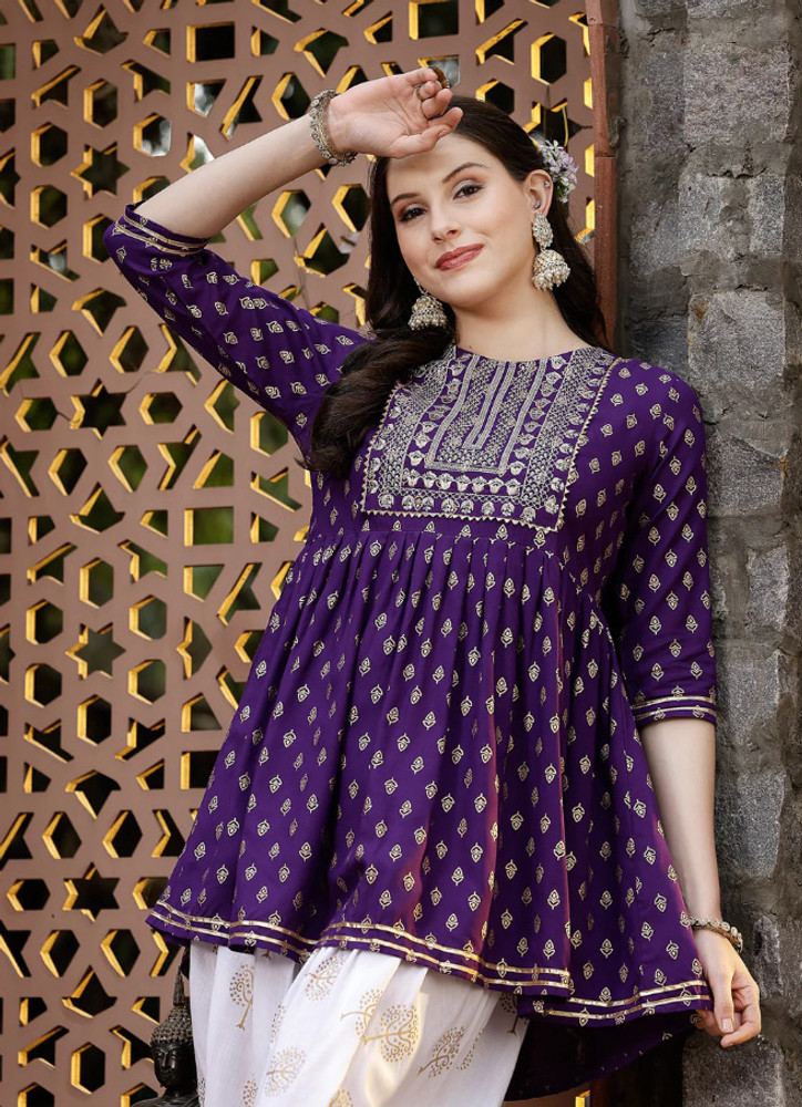 Https flipkart stylum wedding block print women kurti new arrivals
