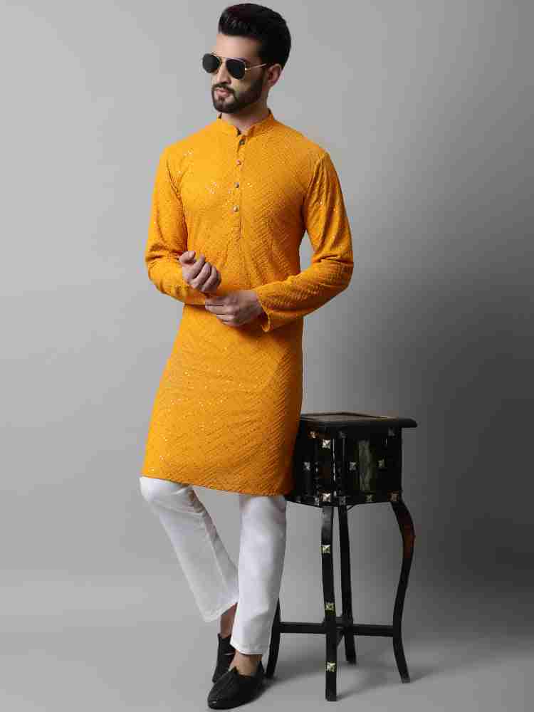 Kurta pajama for online skinny guys