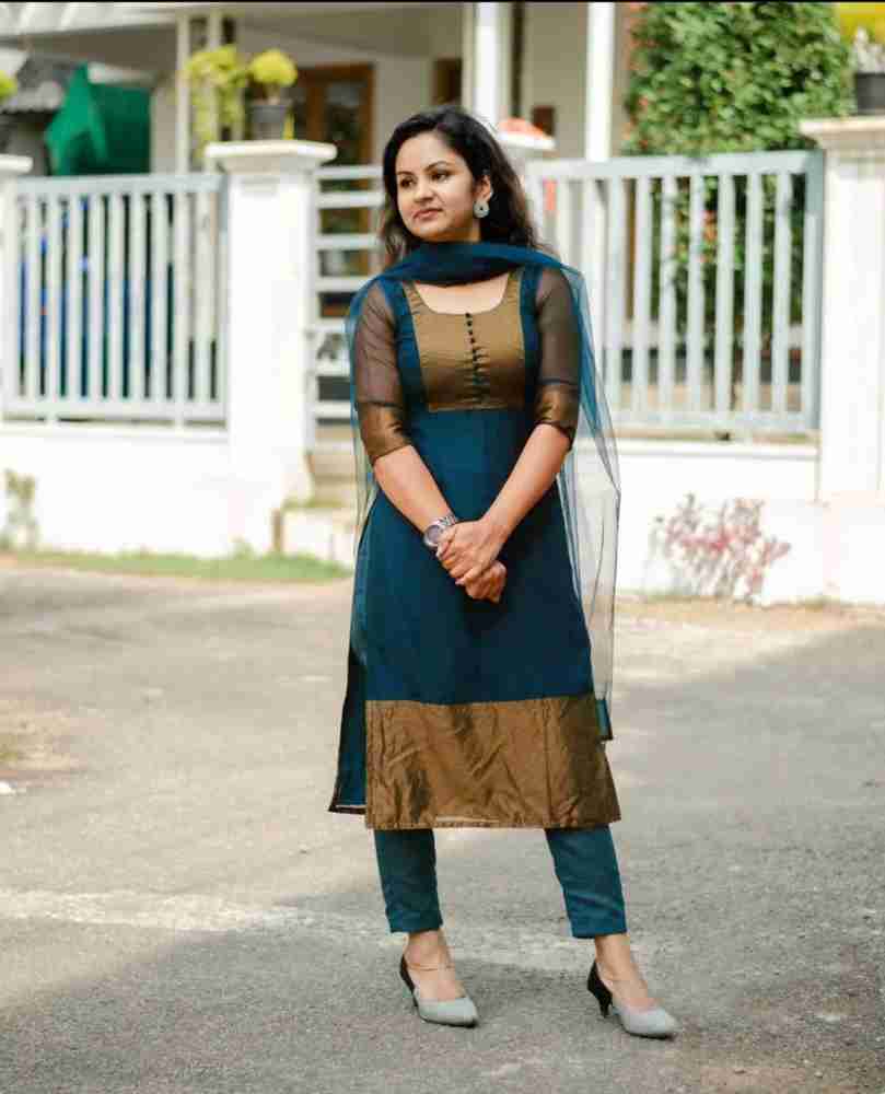 Long kurta with leggings outlet