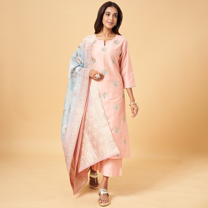 Rangmanch by Pantaloons Women Kurta Pant Dupatta Set - Buy Rangmanch by  Pantaloons Women Kurta Pant Dupatta Set Online at Best Prices in India