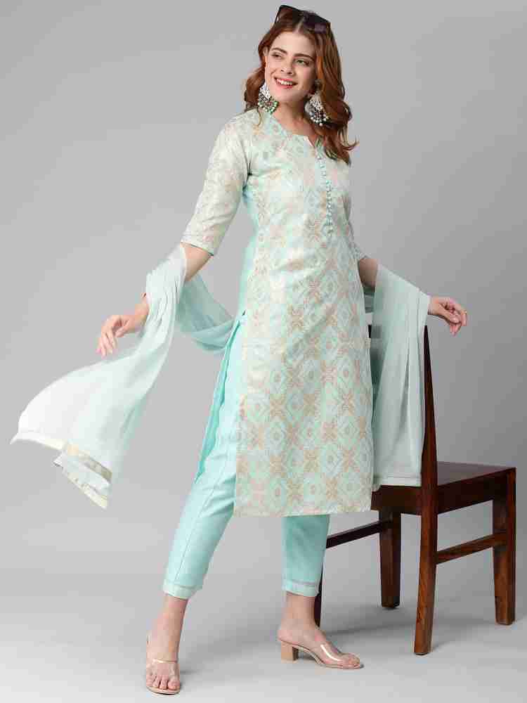 Anni Designer Women Kurti Pant Dupatta Set - Buy Anni Designer