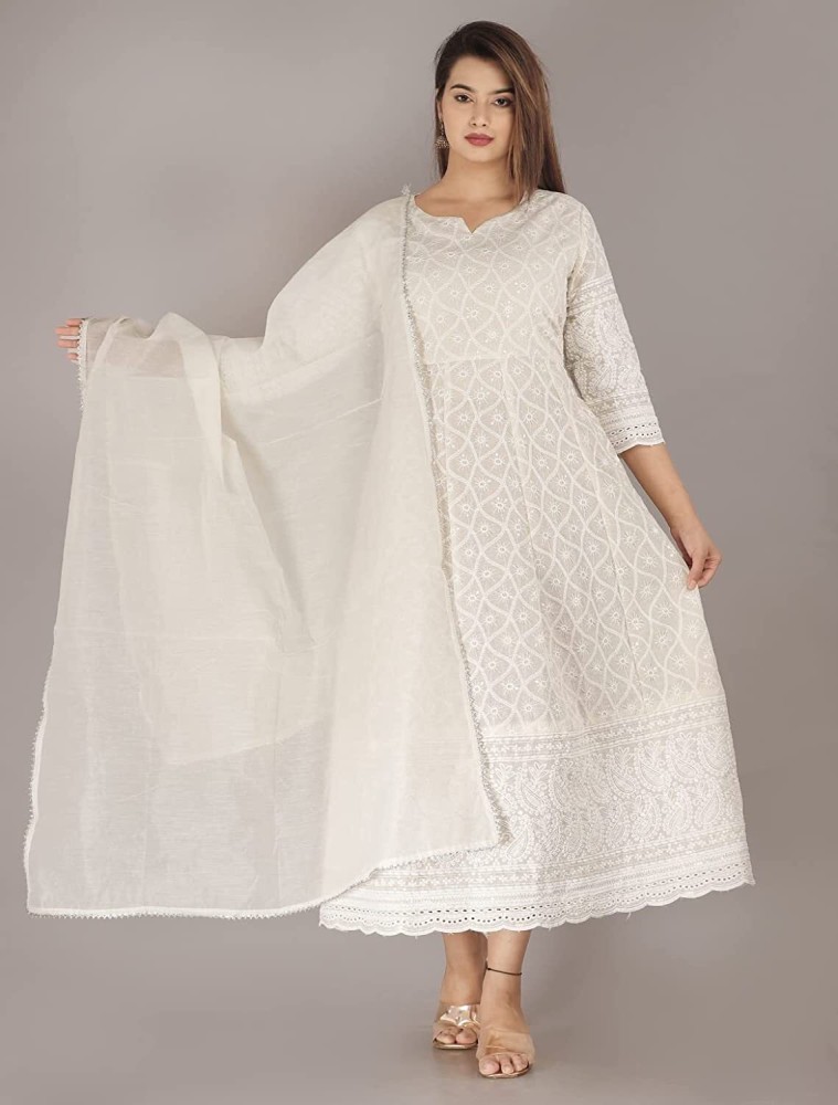 Flipkart cotton long clearance frock