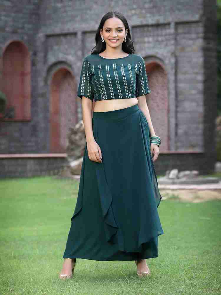 Juniper crop top and skirt shop