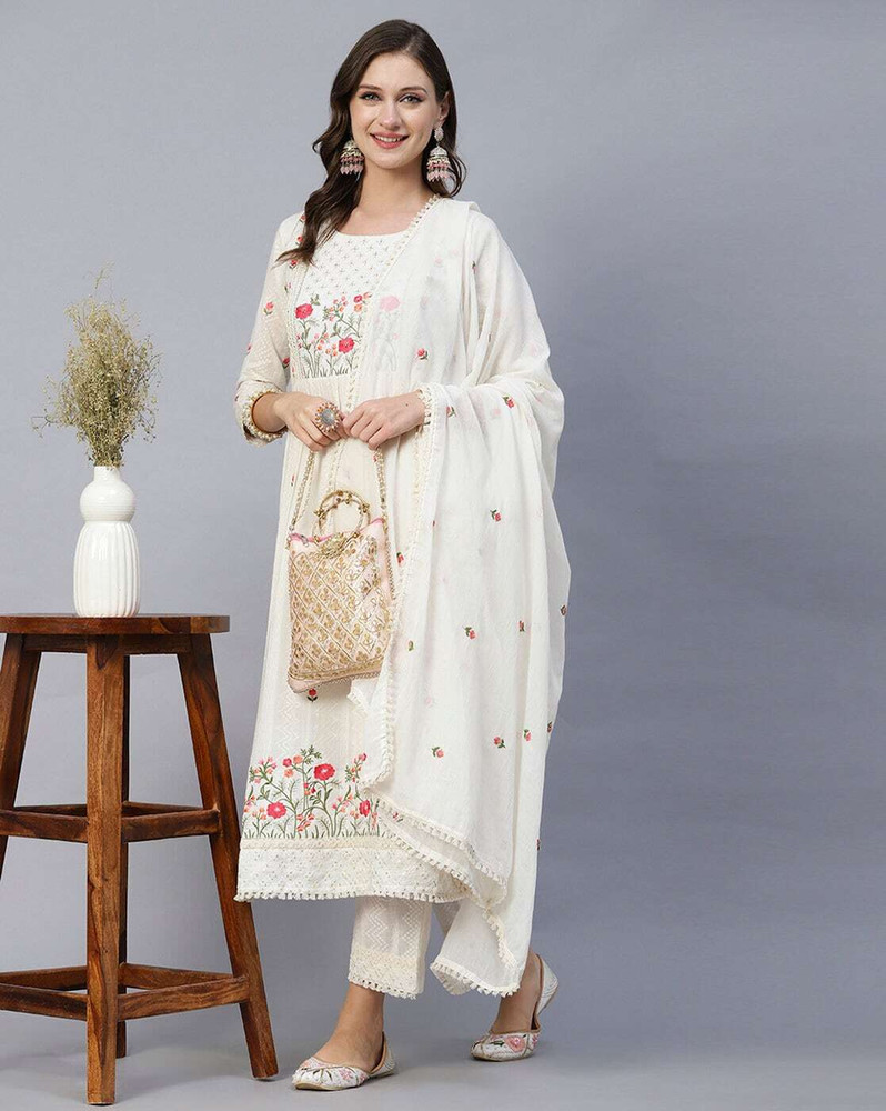 Flipkart white kurta shop