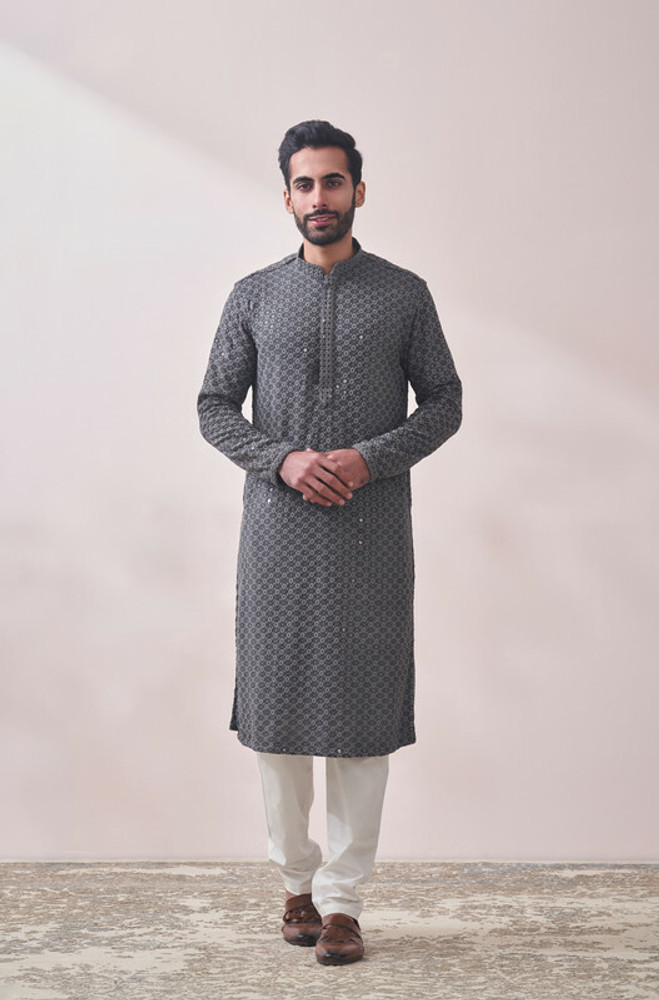 Manyavar kurta pajama sale set