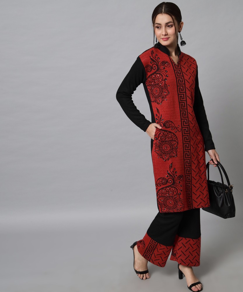 Flipkart sale kurti with on sale palazzo