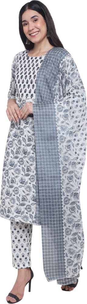 Elevated Essentials Grey Color Women's Trouser Suit by Aksha
