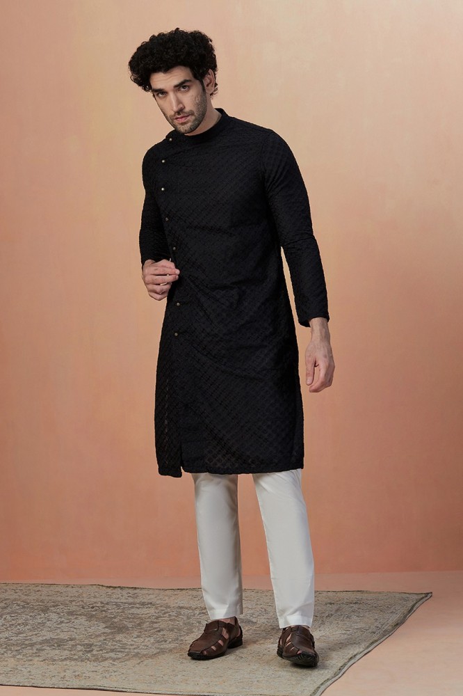 Manyavar men's kurta and churidar set best sale