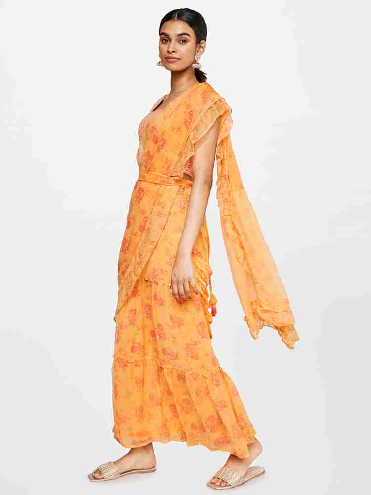 Palazzo saree sale global desi