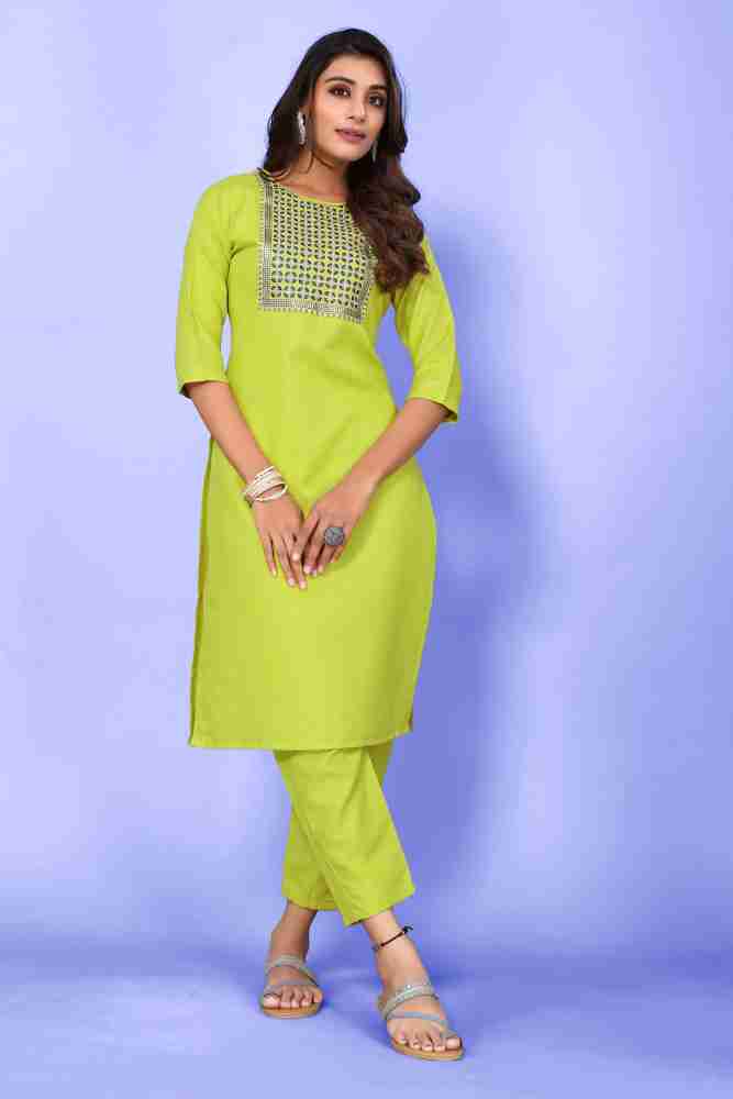 THE52 Women Kurta Pant Set - Buy THE52 Women Kurta Pant Set Online at Best  Prices in India