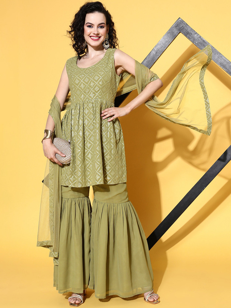 LIBAS Women Kurta Sharara Set Buy LIBAS Women Kurta Sharara Set Online at Best Prices in India Flipkart