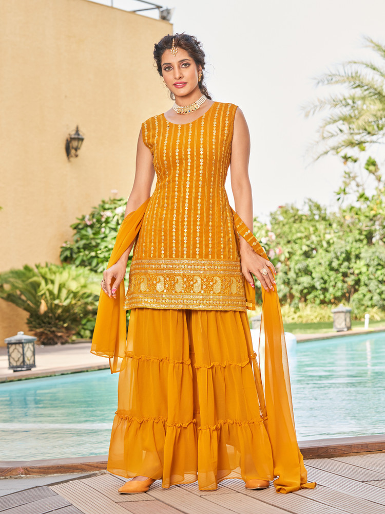 Sharara dress on flipkart cheap